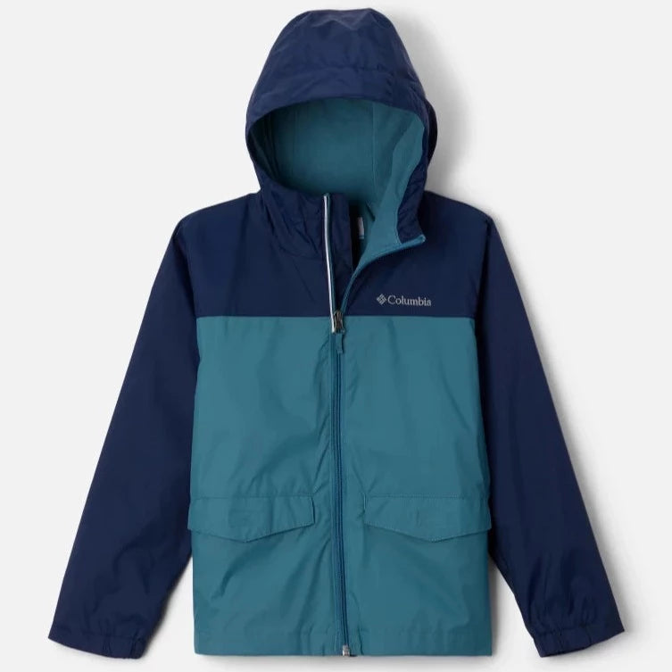 Columbia Collegiate Navy/Cloudburst Rain-Zilla Jacket