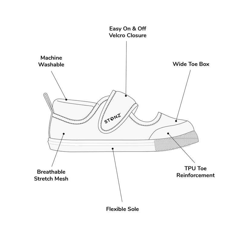 Stonz Black Cruiser Mary Jane Toddler Shoe