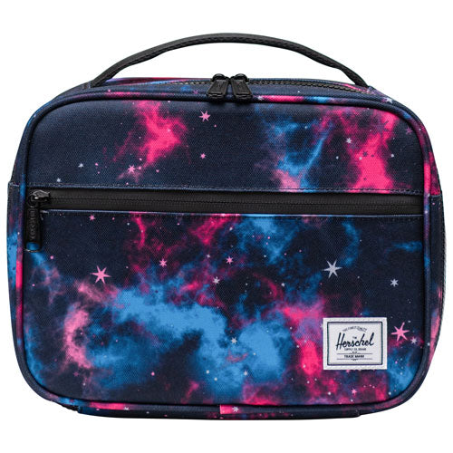 Herschel Fuchsia Purple Galaxy Little Herschel Pop Quiz Lunch Box