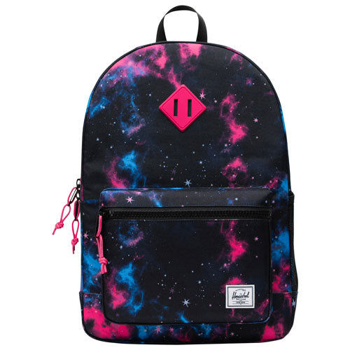 Herschel Fuchsia Purple Galaxy Heritage Kids Backpack