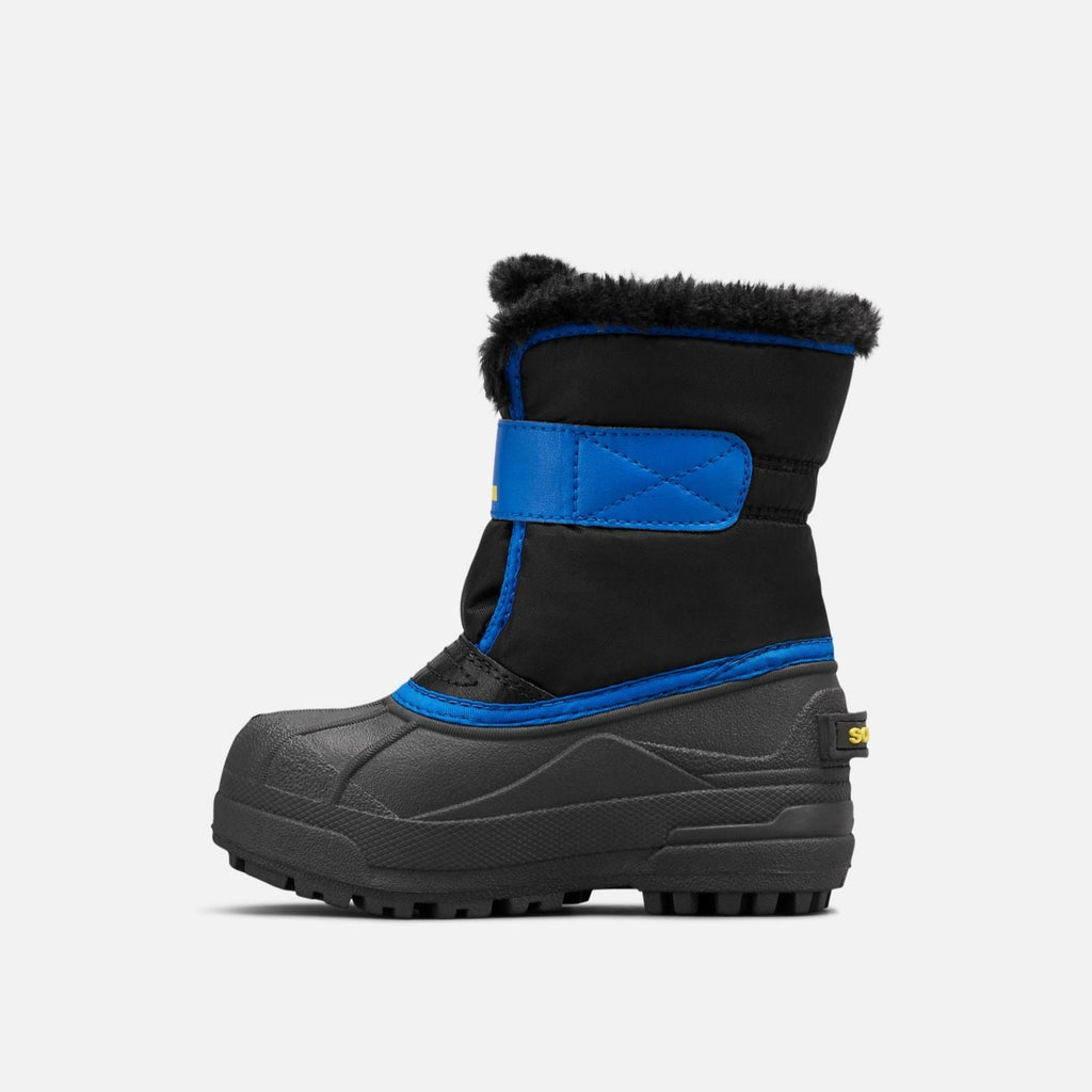 Sorel Black/Super Blue Children’s Snow Commander Boot
