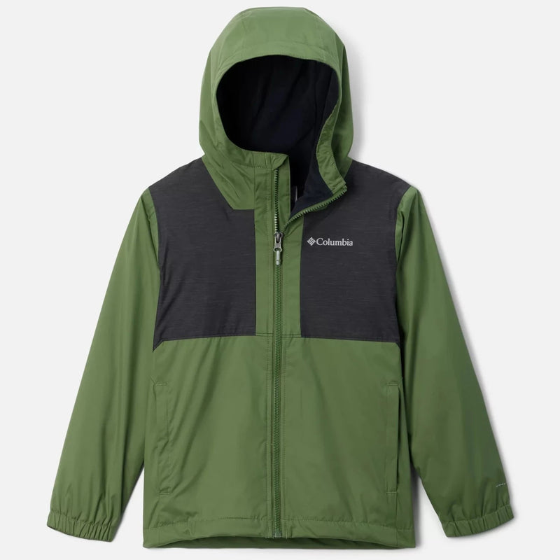 Columbia Canteen/Black Rainy Trails Fleece Lined Toddler Jacket