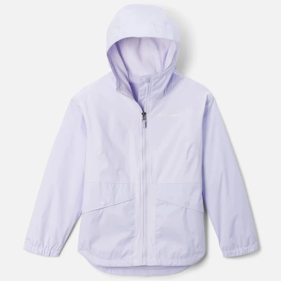 Columbia Purple Tint Rainy Trails Fleece Lined Toddler Jacket