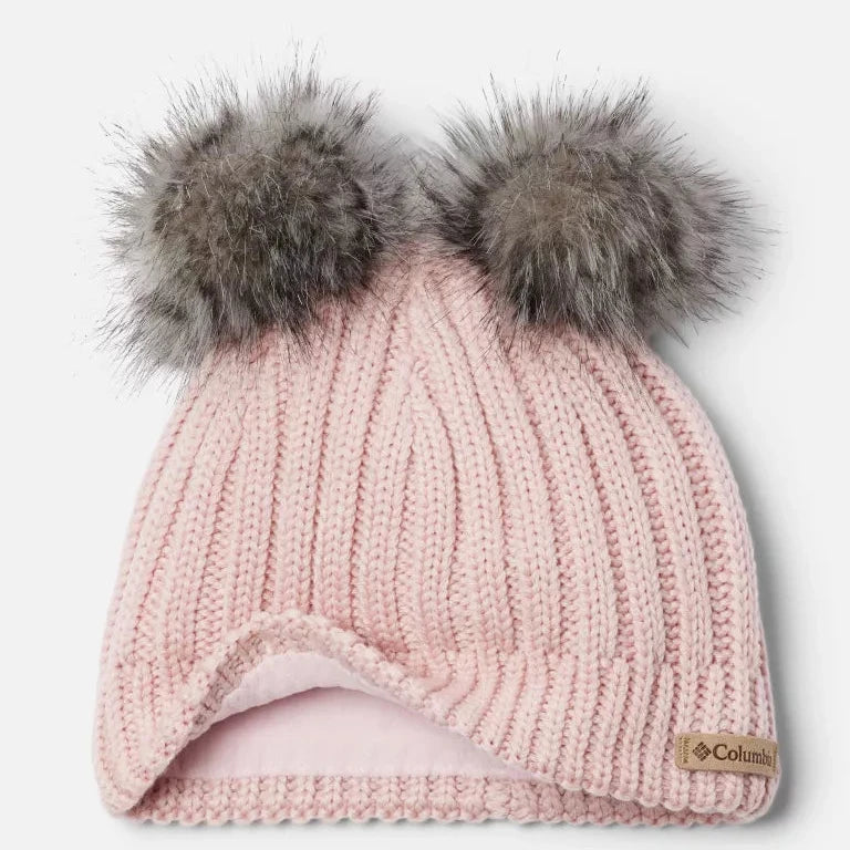 Columbia Satin Pink Snow Problem II Beanie