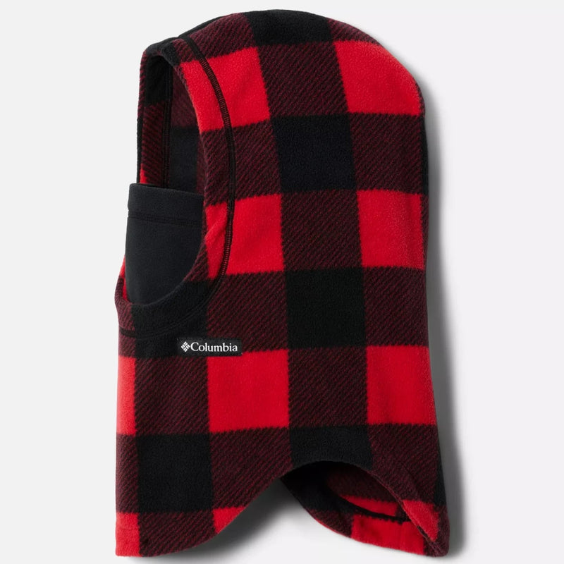 Columbia Mountain Red Check Frosty Trail Youth Balaclava