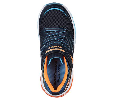 Skechers Navy/Orange Rapid Flash Sneaker