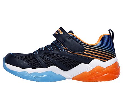 Skechers Navy/Orange Rapid Flash Sneaker