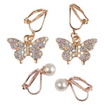 Great Pretenders Boutique Butterfly Clip On Earrings