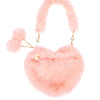 Great Pretenders Peach Passion Furry Purse