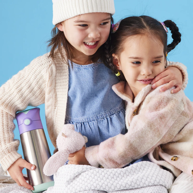 B.box Lilac Pop 350ml Insulated Drink Bottle