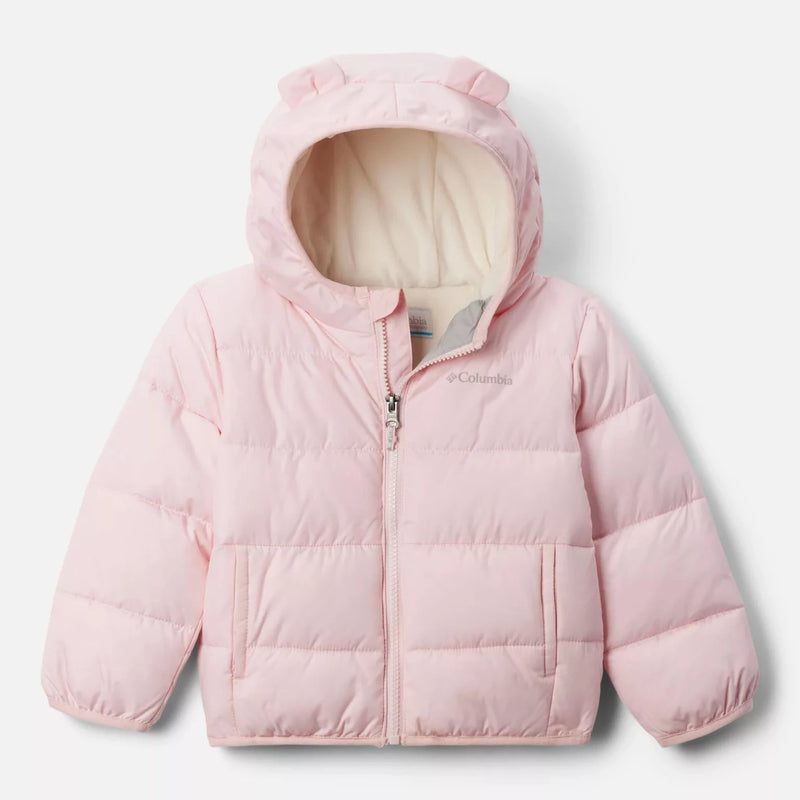 Columbia Satin Pink Tiny Bear Toddler Jacket