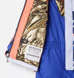 Columbia Collegiate Navy Winterbloom/Clematis Blue Mighty Mogul II Snowsuit