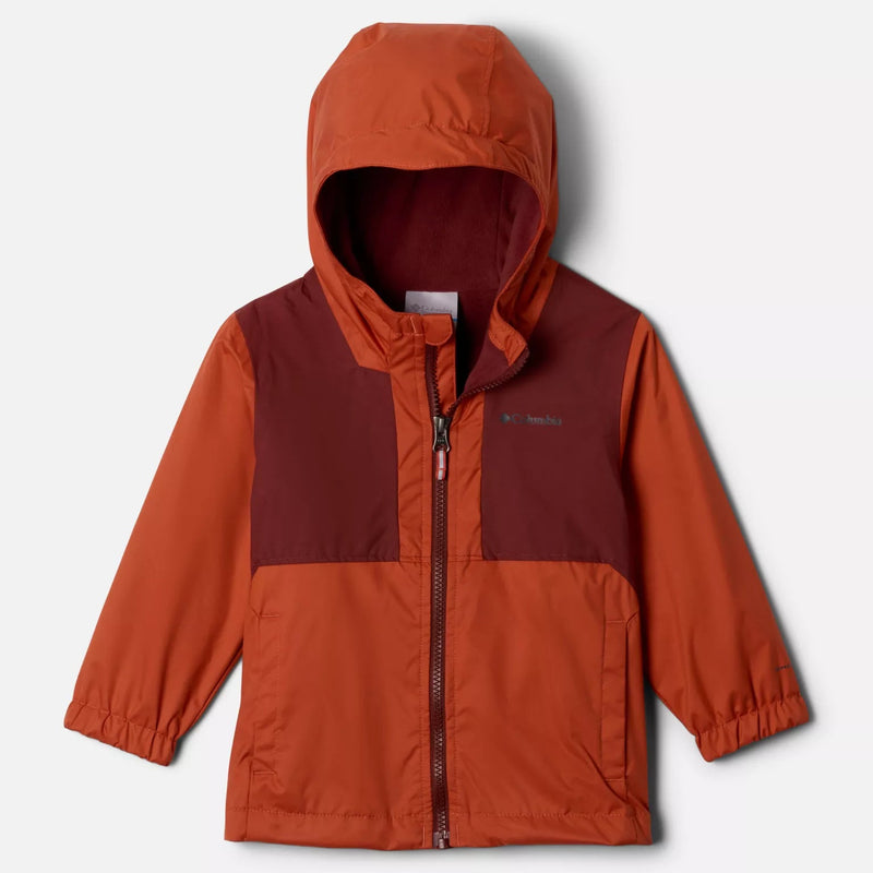 Columbia Tuscan/Spice Slub Rainy Trails II Toddler Fleece Lined Jacket