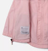 Columbia Satin Pink Rainy Trails II Toddler Fleece Lined Jacket