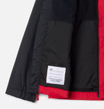 Columbia Black/Mountain Red Rain-Zilla II Jacket