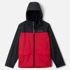 Columbia Black/Mountain Red Rain-Zilla II Jacket