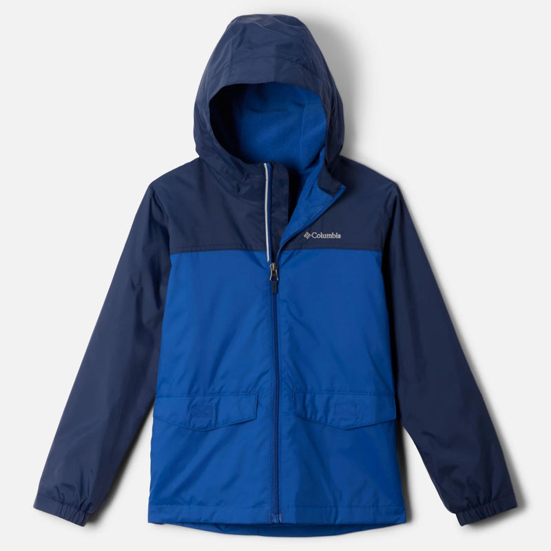 Columbia Collegiate Navy/Mountain Blue Rain-Zilla II Jacket