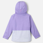 Columbia Paisley Purple/Snowdrift Rain-Zilla II Toddler Jacket