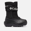 Columbia Black/White Powderbug Snowlite Children’s Winter Boot