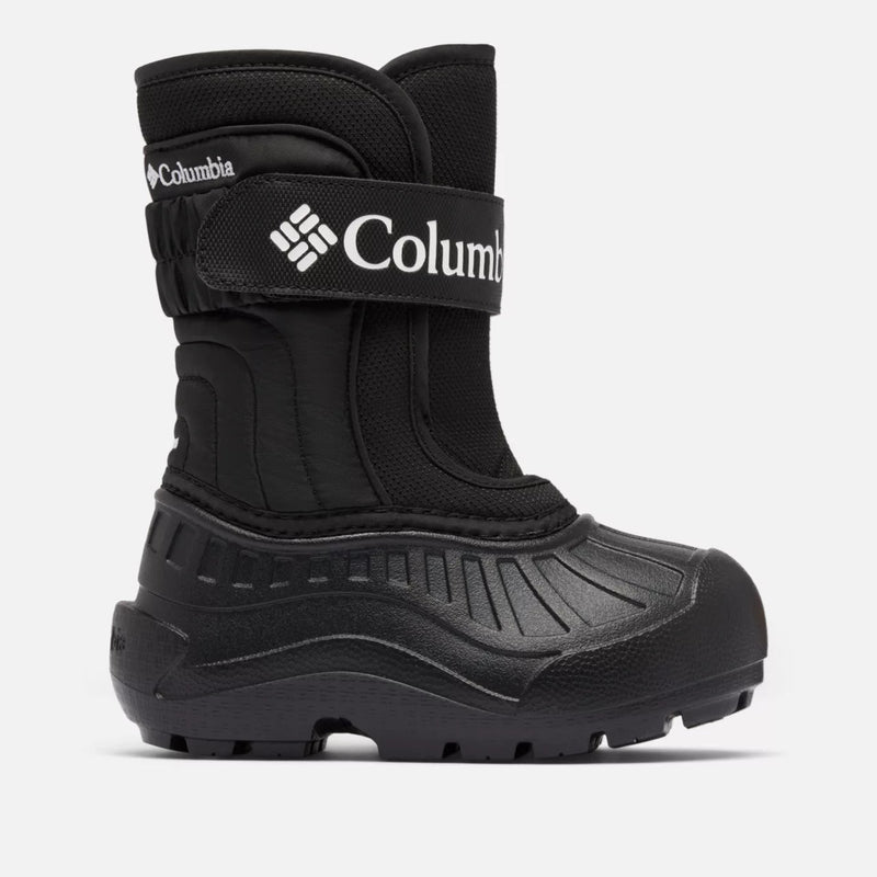 Columbia Black/White Powderbug Snowlite Children’s Winter Boot