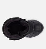 Columbia Black/White Powderbug Snowlite Children’s Winter Boot