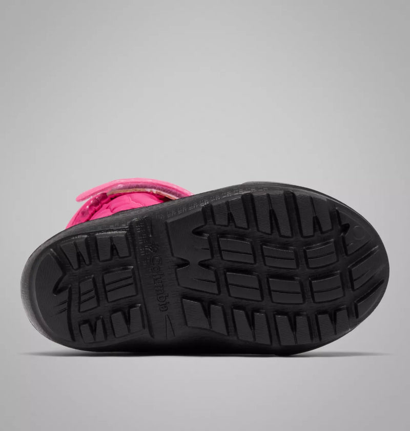 Columbia Pink Ice/Satin Powderbug Snowlite Toddler Winter Boot
