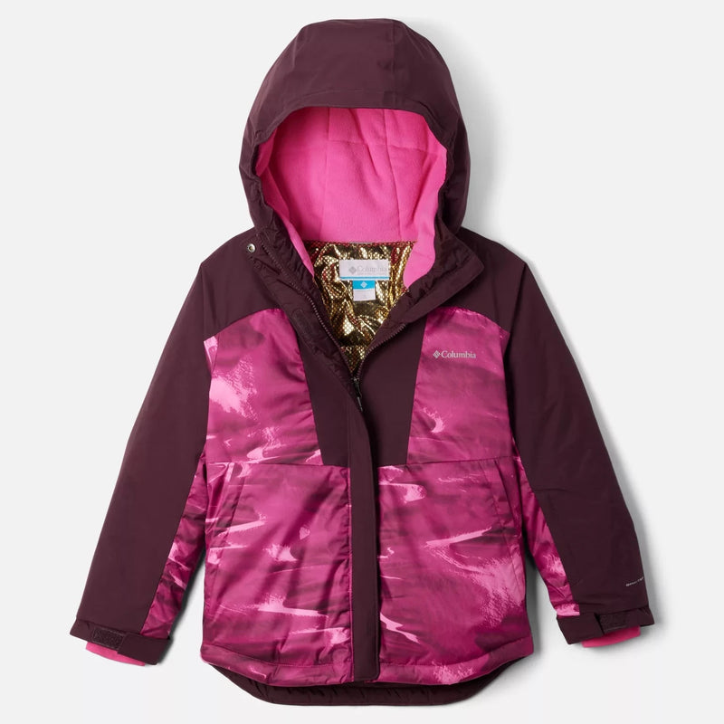 Columbia Pink Ice Windblown/Moonvista Mighty Mogul III Jacket