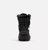 Sorel Black/Charcoal Children’s Snow Commander Boot