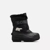 Sorel Black/Charcoal Children’s Snow Commander Boot