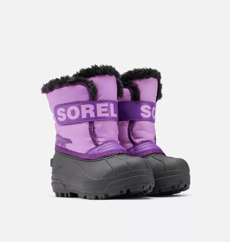 Sorel Gumdrop/Purple Violet Children’s Snow Commander Boot