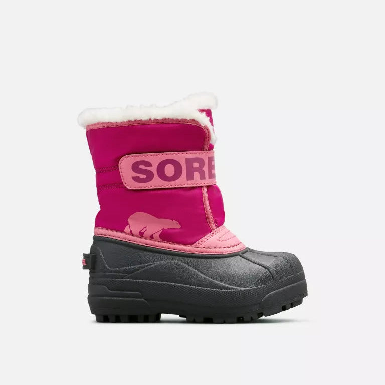 Sorel Tropic Pink/Deep Blush Toddler Snow Commander Boot