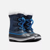 Sorel Collegiate Navy/Super Blue Nylon Yoot Pac Children's Boot