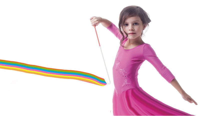 Rainbow Dancer Ribbon Wand