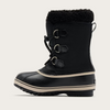 Sorel Black/Black Nylon Yoot Pac Children’s Boot
