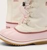 Sorel Snow/Pink Salt Nylon Yoot Pac Youth Boot