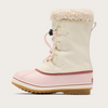 Sorel Snow/Pink Salt Nylon Yoot Pac Youth Boot