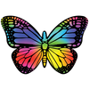 Butteflies Scratch Art Set