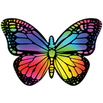 Butteflies Scratch Art Set