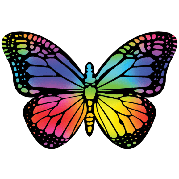 Butteflies Scratch Art Set