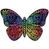 Butteflies Scratch Art Set