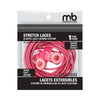 M&B Pink/Grey 48" Elastic Lace Locking System
