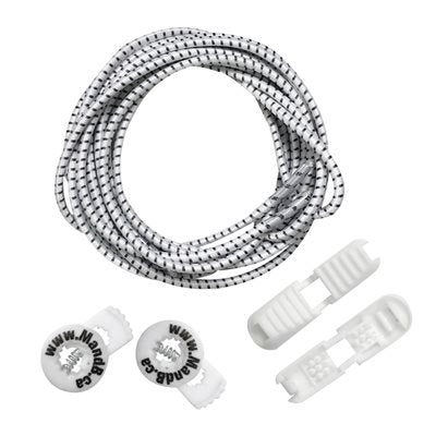 M&B Grey 48" Elastic Lace Locking System