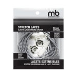 M&B Grey 48" Elastic Lace Locking System