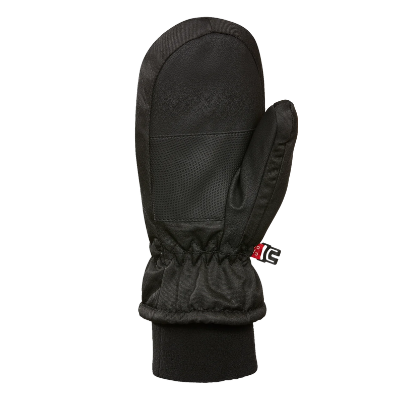 Kombi Black Junior Peak Short Cuff Mittens