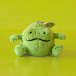 Jellycat Ricky Rain Frog Bag Charm