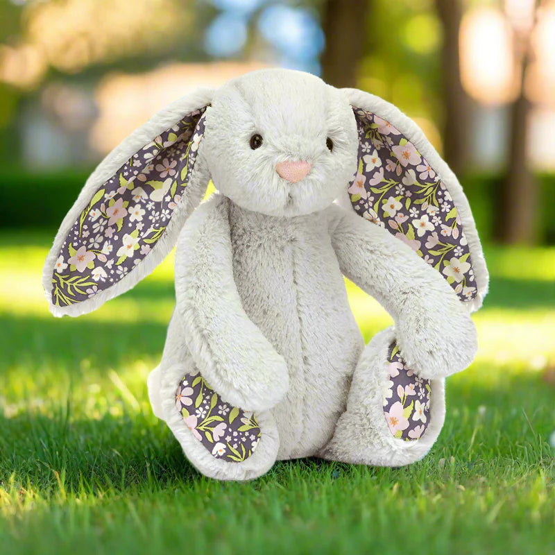 Jellycat Blossom Silver Bunny 'Bloom’