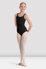 Mirella Black Kaleidoscope Camisole Leotard