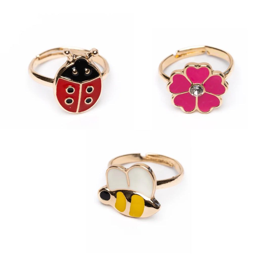 Great Pretenders Ladybug Garden Ring Set