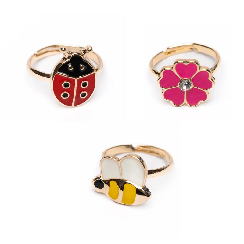 Great Pretenders Ladybug Garden Ring Set