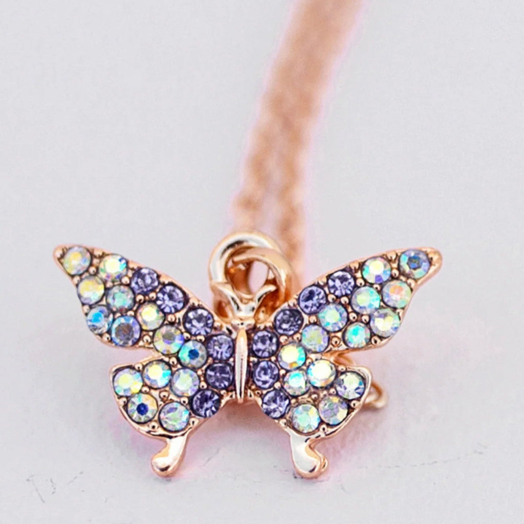 Great Pretenders Boutique Butterfly Gem Necklace